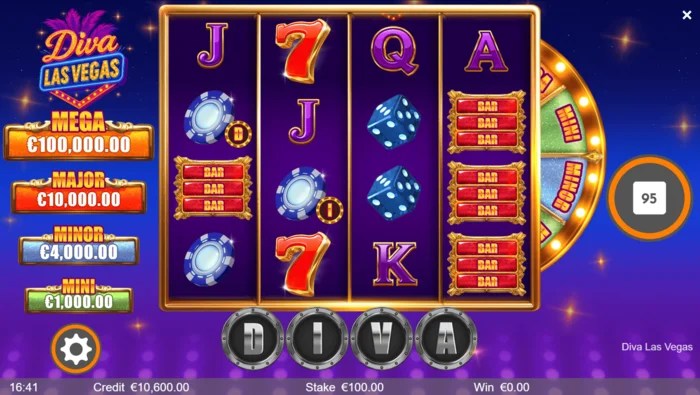 Diva Las Vegas - hovedskærm med 4x4 hjul